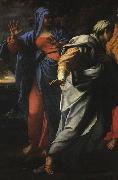 CARRACCI, Annibale Holy Women at the Tomb of Christ (detail) fg china oil painting reproduction